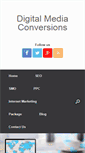 Mobile Screenshot of digitalmediaconversions.com